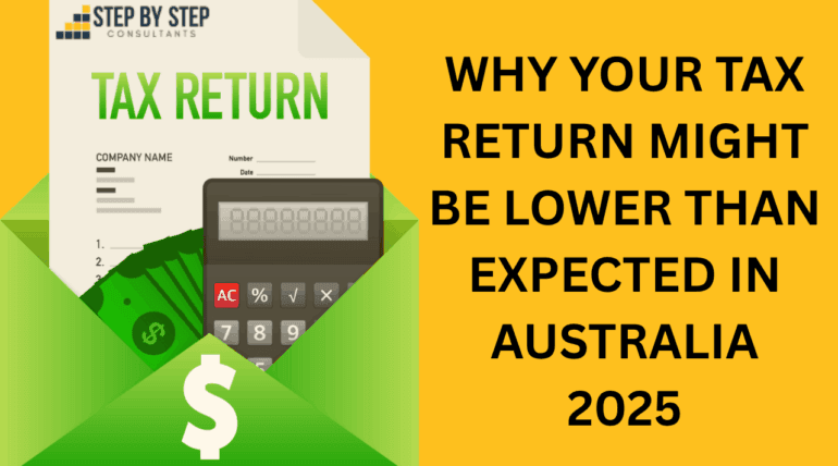 Why Your Tax Return Might Be Lower Than Expected in Australia 2025